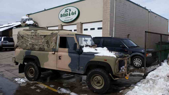 A unique Defender comes to JC’s British & 4×4