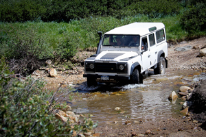 Rover In the River | JC's British & 4X4