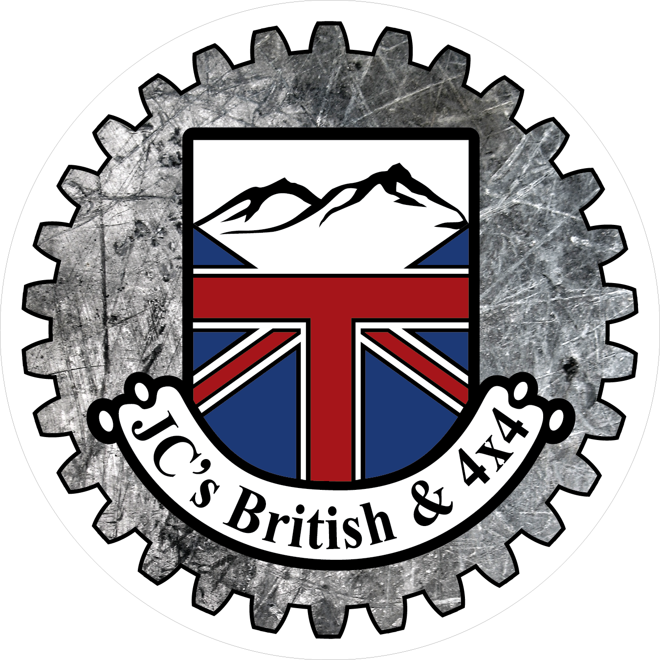JCs British Round Decal
